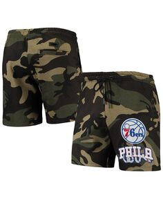 Мужские камуфляжные шорты philadelphia 76ers team Pro Standard