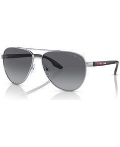 Мужские поляризованные солнцезащитные очки, ps 52ys61-yp PRADA LINEA ROSSA, мульти