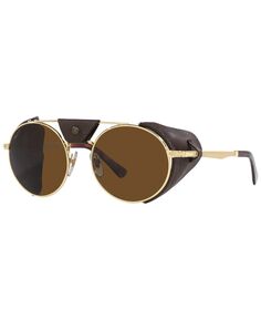 Поляризованные солнцезащитные очки унисекс, PO2496SZ 52 Persol, золотой