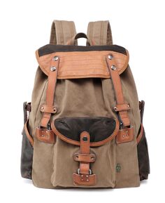 Холщовый рюкзак Tapa TSD BRAND, коричневый