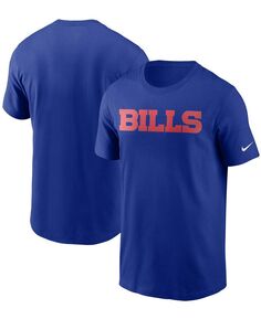 Мужская футболка с надписью Royal Buffalo Bills Team Nike