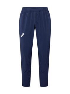 Зауженные тренировочные брюки Asics MATCH PANT, темно-синий