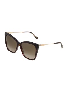 Солнечные очки JIMMY CHOO SEBA/S, карамель/темно-коричневый