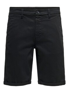 Обычные брюки чинос Only &amp; Sons PETER, черный