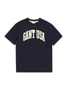 Рубашка Gant, ночной синий