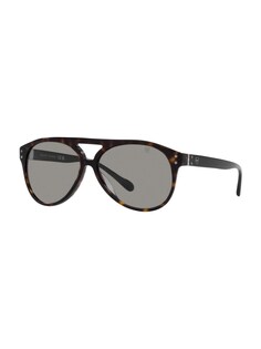 Солнечные очки Polo Ralph Lauren, коричневый/карамель/темно-коричневый