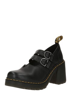 Туфли-лодочки с ремешком на пятке Dr. Martens Eviee, черный