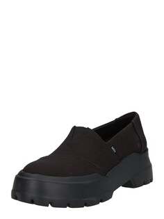 Классические балетки Toms ALPARGATA COMBAT LOW, черный