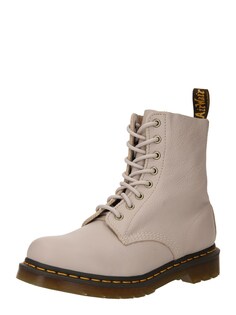 Ботильоны на шнуровке Dr. Martens 1460 Pascal, серо-коричневый