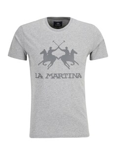 Футболка La Martina, серый/пестрый серый