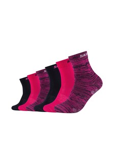 Спортивные носки Skechers, розовый/неоново-розовый/черный
