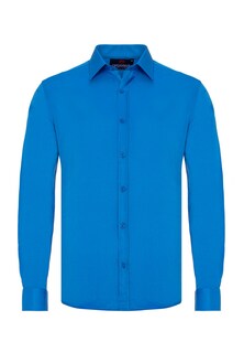 Рубашка на пуговицах стандартного кроя Cipo &amp; Baxx, синий