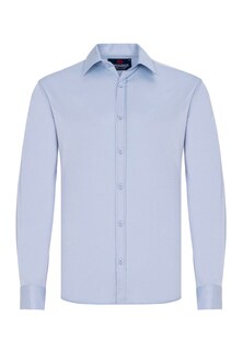 Рубашка на пуговицах стандартного кроя Cipo &amp; Baxx, светло-синий