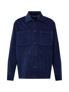 Комфортная рубашка на пуговицах Dockers, кобальтовый синий/горечавка