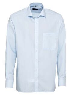Деловая рубашка стандартного кроя Eterna, светло-синий