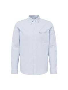 Рубашка на пуговицах стандартного кроя Minimum Harvard 2.0, дымчатый синий