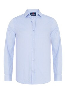 Деловая рубашка стандартного кроя Cipo &amp; Baxx, синий
