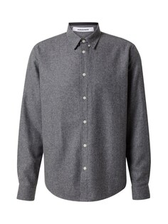 Рубашка на пуговицах стандартного кроя Minimum Waynes, пестрый серый