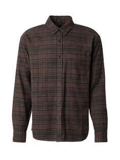 Рубашка на пуговицах стандартного кроя Abercrombie &amp; Fitch, оберн