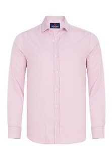 Деловая рубашка стандартного кроя Cipo &amp; Baxx, розовый