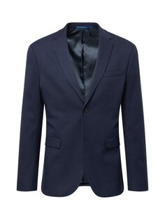 Деловой пиджак приталенного кроя TOPMAN, темно-синий