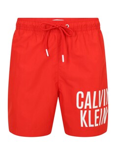 Бордшорты Calvin Klein Intense Power, оранжево-красный