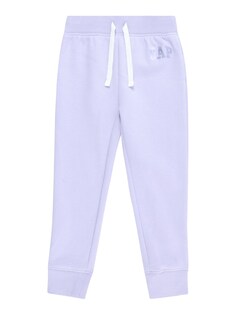 Зауженные брюки Gap, пастельно-фиолетовый