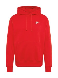 Спортивная толстовка стандартного кроя Nike Sportswear Club Fleece, красный