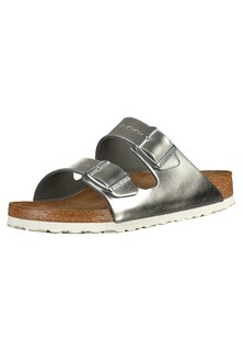 Мюли Birkenstock Arizona, серебро