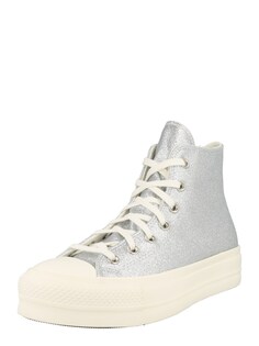 Высокие кроссовки Converse CHUCK TAYLOR ALL STAR LIFT - S, серебро