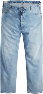 Обычные джинсы Levis Big &amp; Tall 501, светло-синий