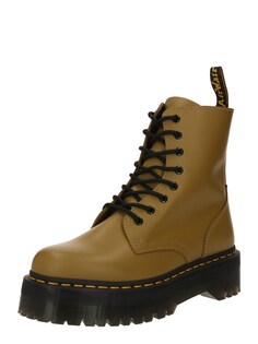 Ботильоны на шнуровке Dr. Martens Jadon, оливковое