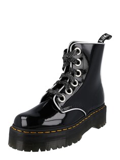 Ботильоны на шнуровке Dr. Martens Molly, черный