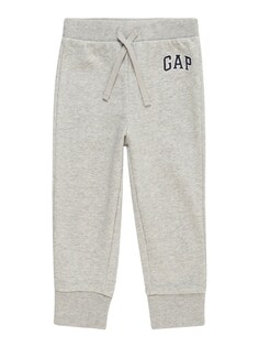 Зауженные брюки Gap, пестрый серый
