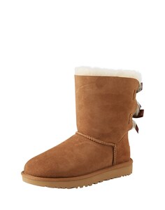 Зимние сапоги UGG Bailey Bow II, коньяк