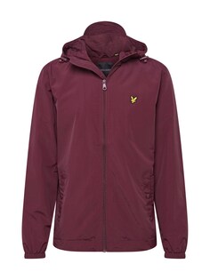 Межсезонная куртка Lyle &amp; Scott, бургундия