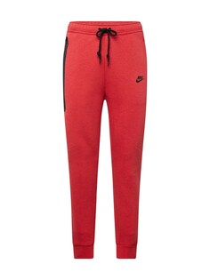 Зауженные брюки Nike Sportswear TECH FLEECE, крапчатый красный