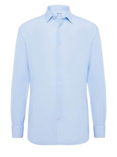 Рубашка на пуговицах стандартного кроя Boggi Milano, синий/голубой