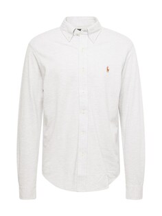 Рубашка на пуговицах стандартного кроя Polo Ralph Lauren, светло-серый