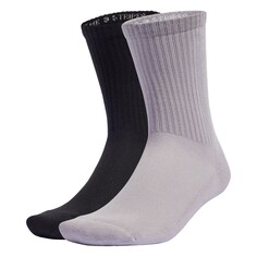 Носки Adidas Cushioned, пастельно-фиолетовый/черный