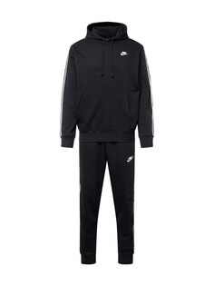 Тренировочный костюм Nike Sportswear CLUB FLEECE, черный