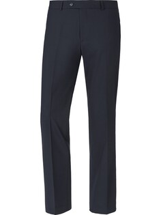 Обычные плиссированные брюки Charles Colby Finian, темно-синий
