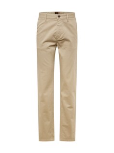 Узкие брюки BOSS Orange Taber, светло-коричневый