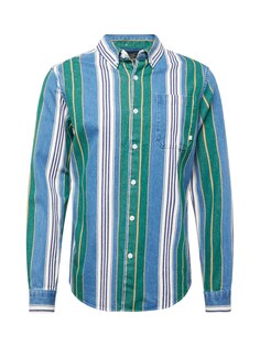Рубашка на пуговицах стандартного кроя FARAH BURGHINO, зеленый