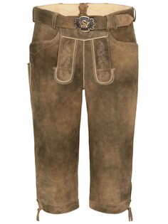 Традиционные брюки узкого кроя Spieth &amp; Wensky, коричневый/карамель