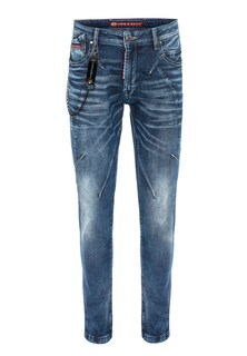 Обычные джинсы Cipo &amp; Baxx, темно-синий