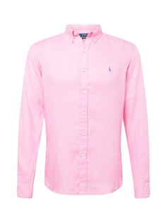 Рубашка узкого кроя на пуговицах Polo Ralph Lauren, розовый