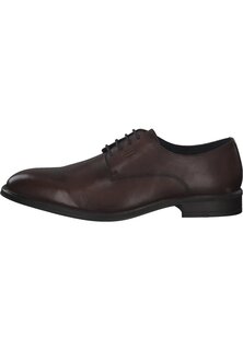 Элегантные туфли на шнуровке s.Oliver, коричневые
