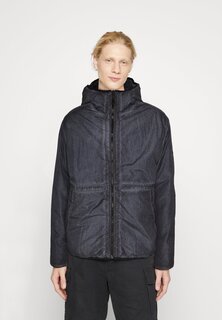 Межсезонная куртка ACID PADDED HOOD JACKET BDG Urban Outfitters, темно-синий