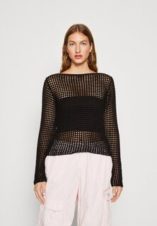 Свитер LATTICE JUMPER BDG Urban Outfitters, черный